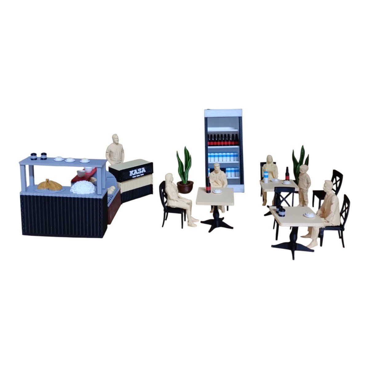 Diorama Pilavcı(Restoran)Seti