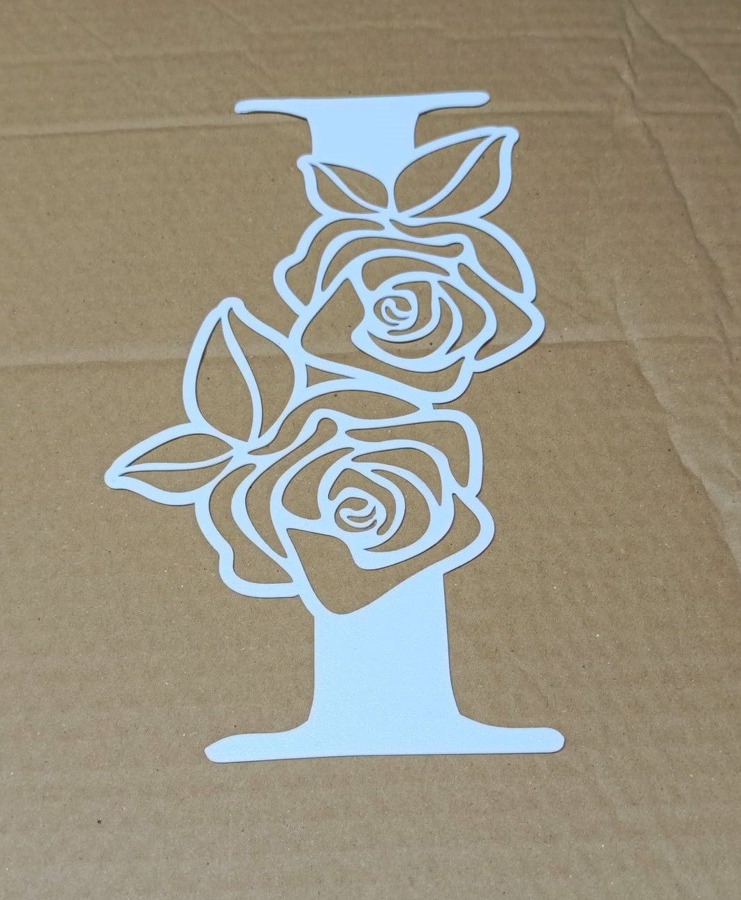Gelin  Arabası Süsü -I Harfi - 25 cm