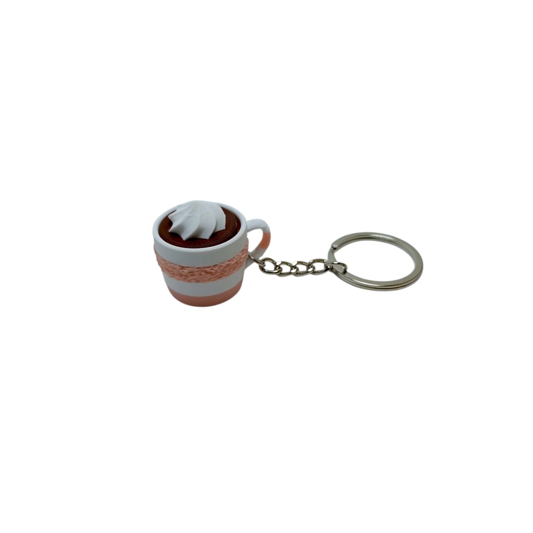 Kahve Kupası Clicker  Anahtarlık