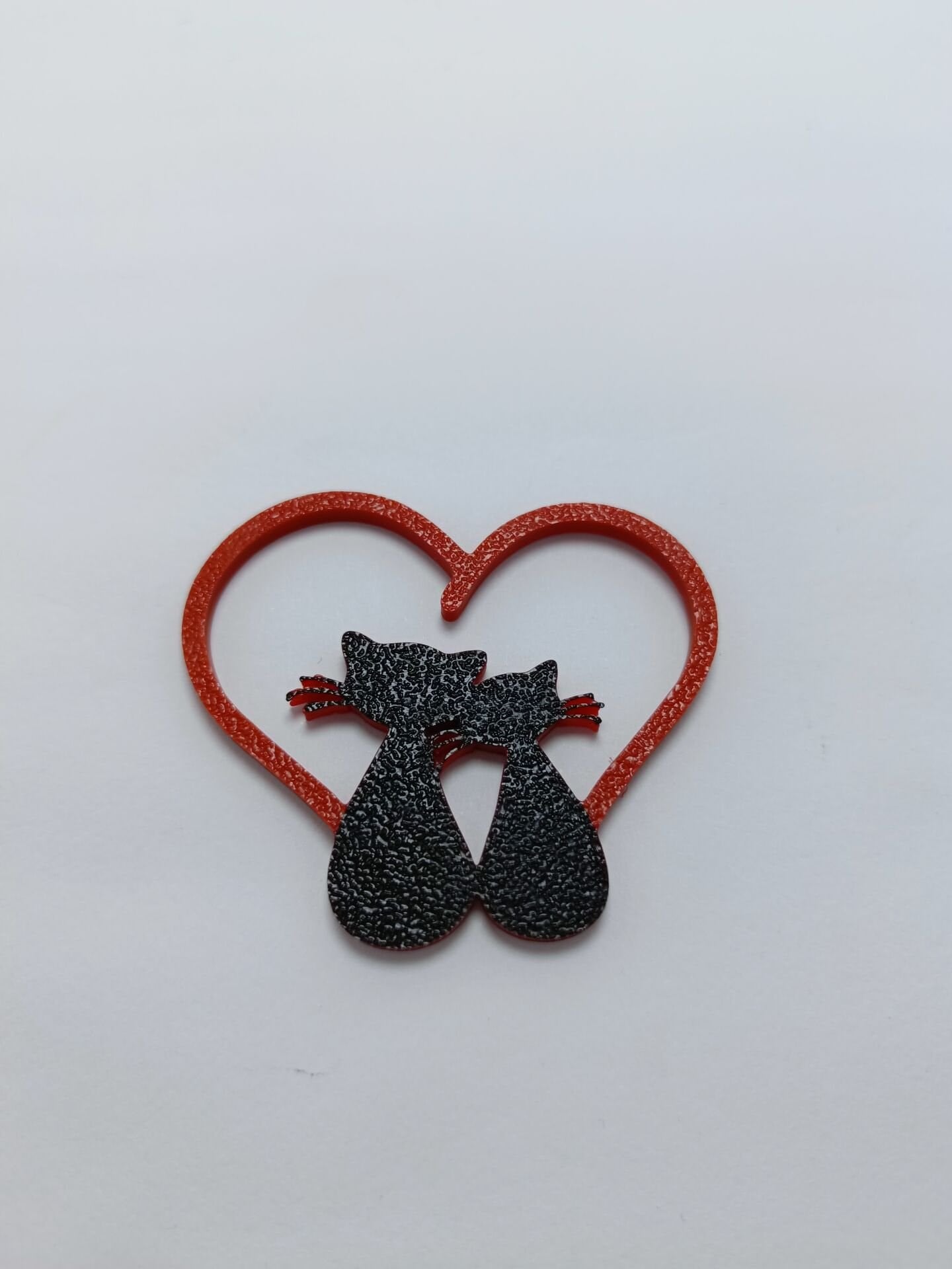 Kalp İçinde Kedi Aşkı  Magnet