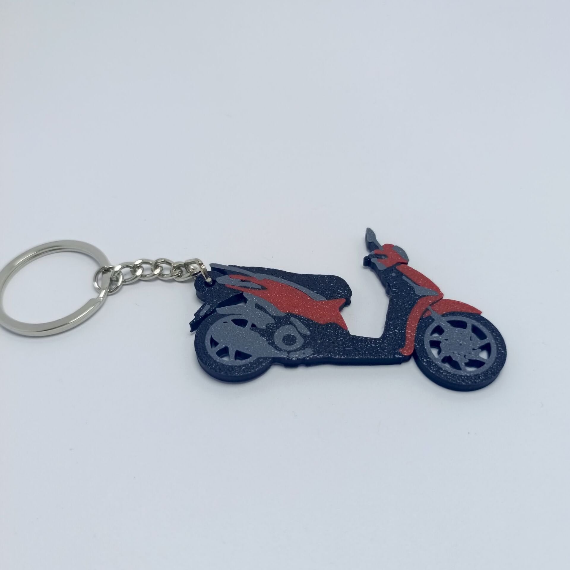 Kırmızı Motorsiklet Anahtarlık