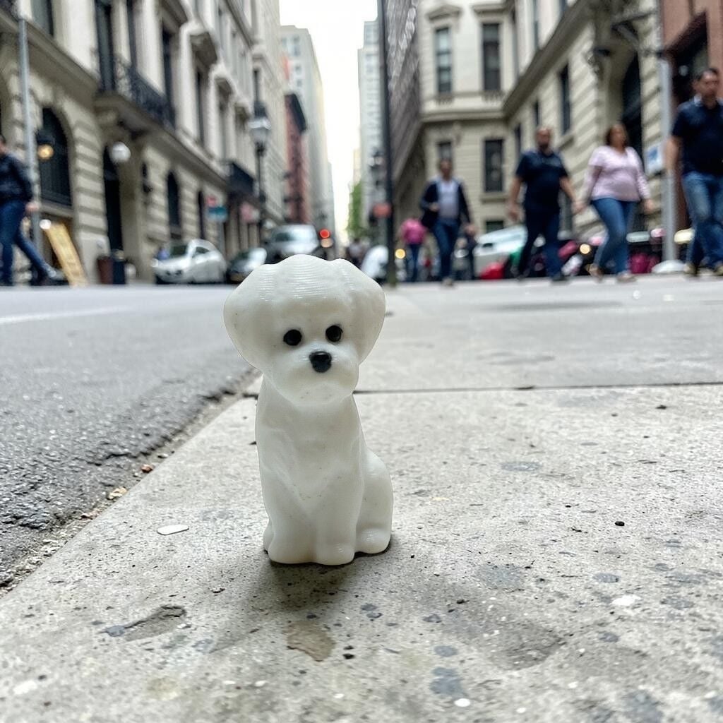 Sevimli Süs Köpeği -Teraryum Malzemesi