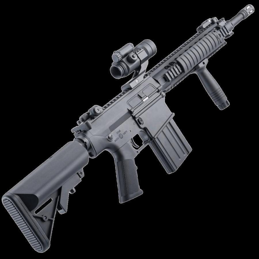 A&K Full Metal SR-25K Airsoft AEG Tüfek - Siyah