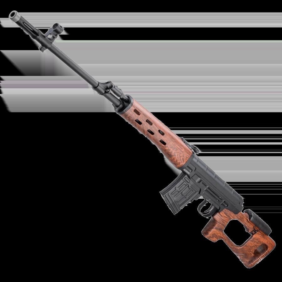 A&K SVD Dragunov Polimer Ağaç Görünümlü AEG Tüfek - SVD-PW-E