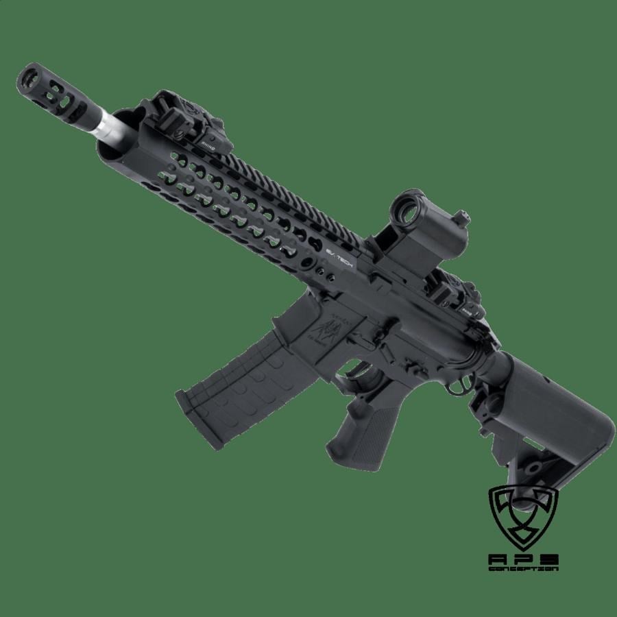 APS ASR114 Airsoft Tüfek 10'' KeyMod Matchgrade SDU2.0 e-Silver Edge