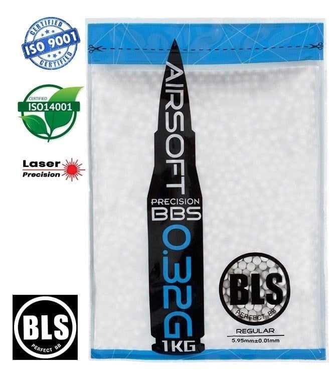 BLS PRECISION  0.32G  AIRSOFT BB- 1KG - 3100Adet