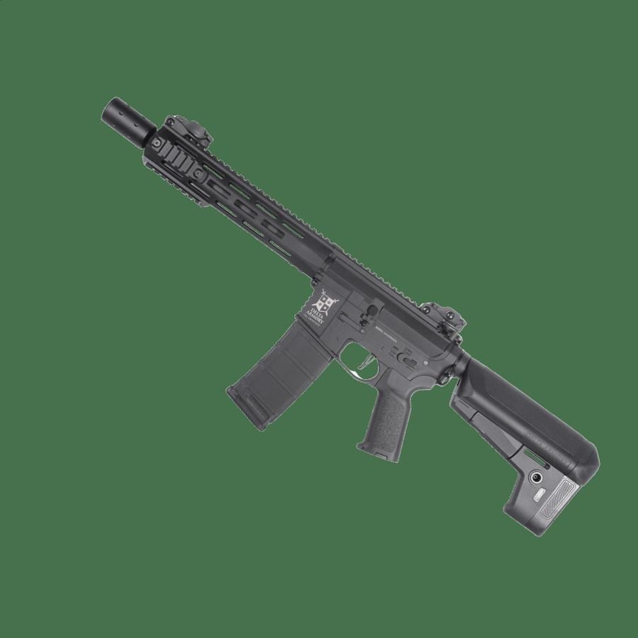 Delta Armory M4 AR15 M-LOK SilentOps 10'' Charlie Siyah Airsoft Tüfek SET DA-C11