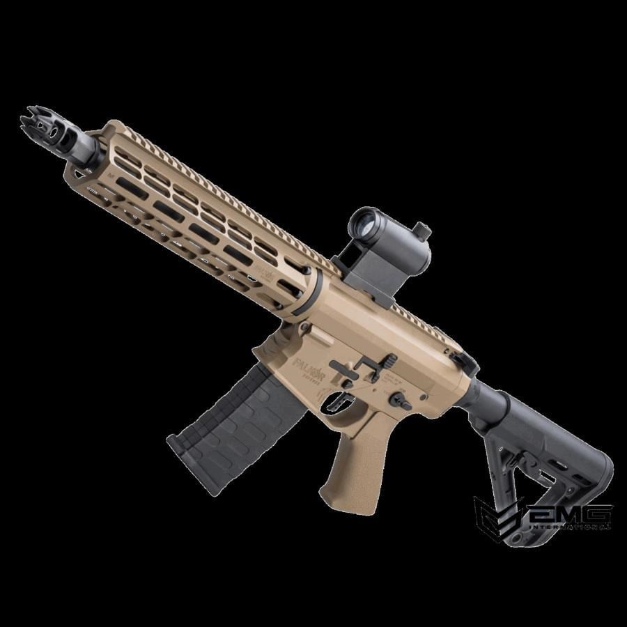 EMG Falkor Defence Phantom DESERT 5.56 AMBI SBR eSilver Edge SDU 2.0 Airsoft Tüfek (EMG-FD-P-D-3)