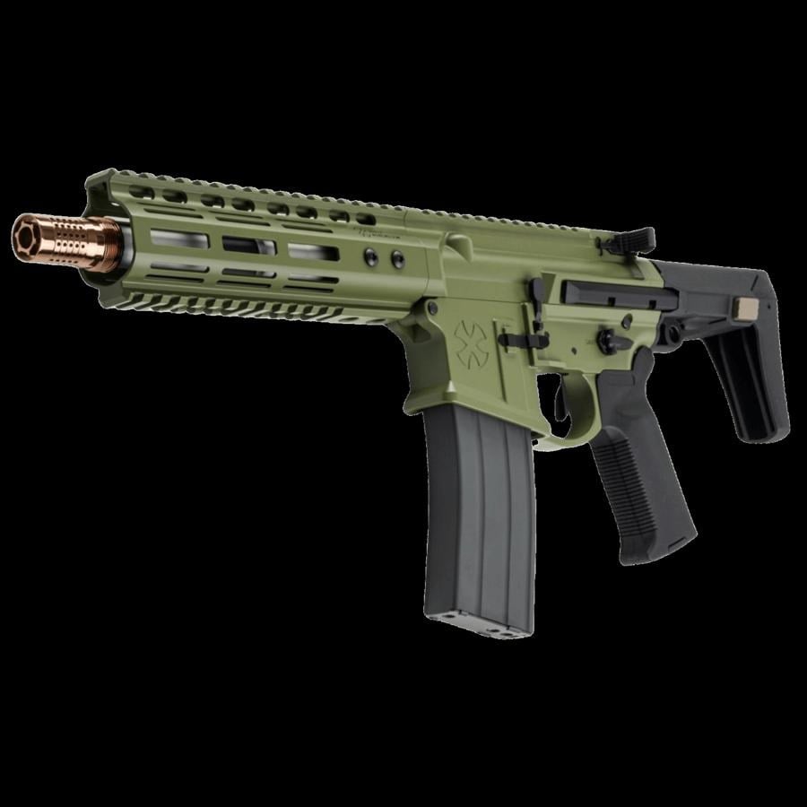EMG Noveske N4 BAZOOKA GREEN NHR7 Airsoft M4 GBBR (MWS Sistem) Double Eagle BK (Gen 2)