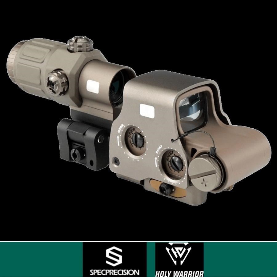 SP HolyWarrior S1 FDE COMBO SET: EXPS3 RedDot & G33 3X Magnifier