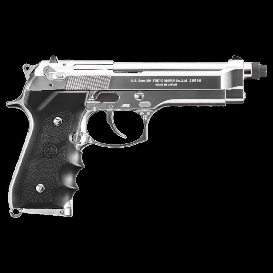 Tokyo Marui M92F CHROME STAINLESS GBB Airsoft Tabanca