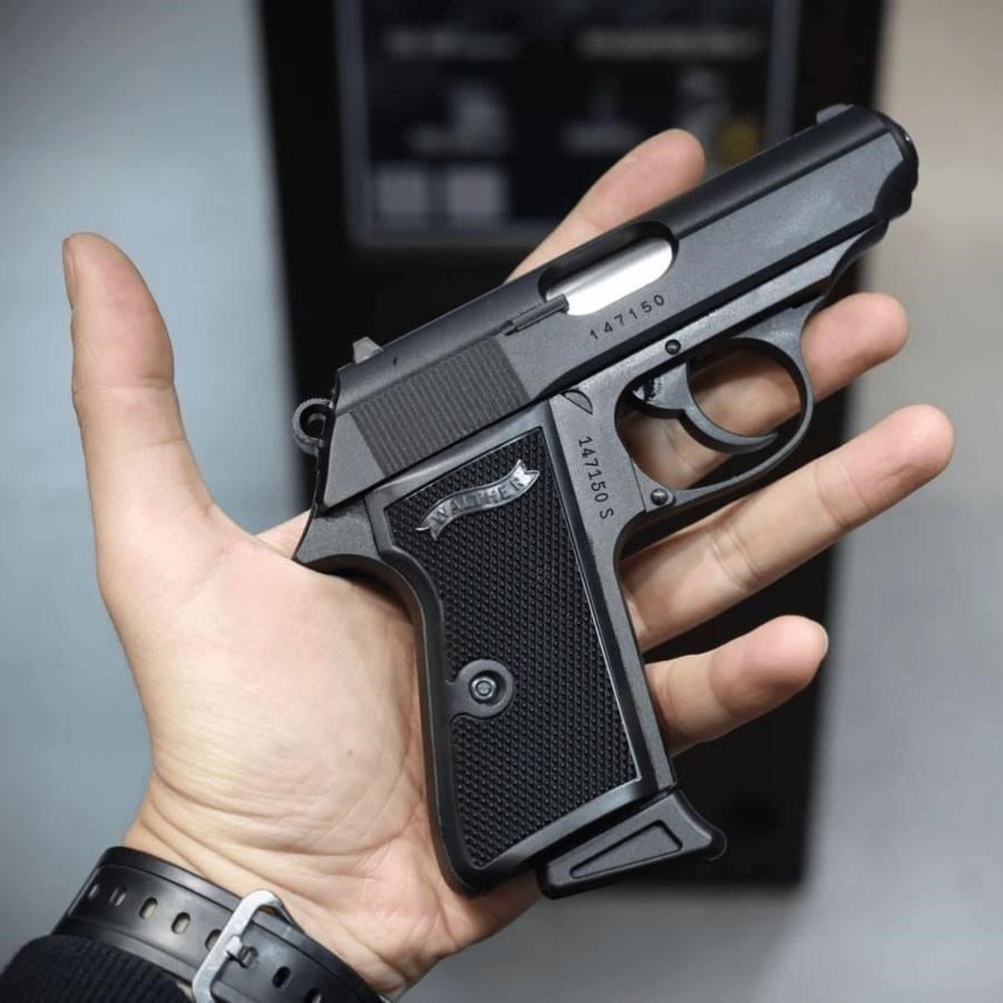 VFC WALTHER PPK/S GBB Metal Airsoft Tabanca - Siyah