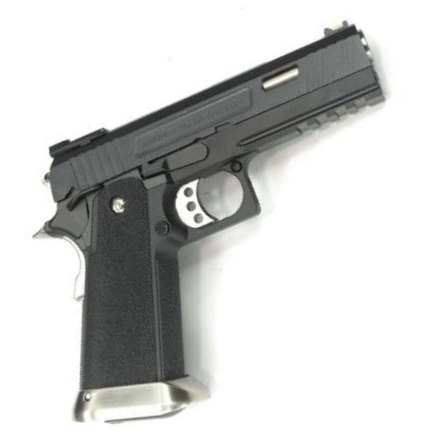 WE Hi Capa 4.3 ALLOSAURUS SIYAH FullAUTO Airsoft Tabanca (WE-H009WET-BK)