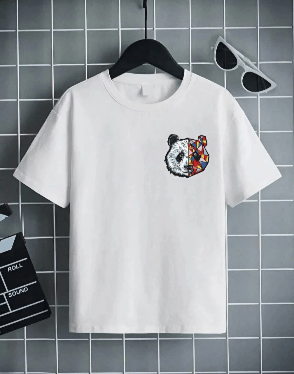 Unisex Çocuk Baskılı T-Shirt - Beyaz
