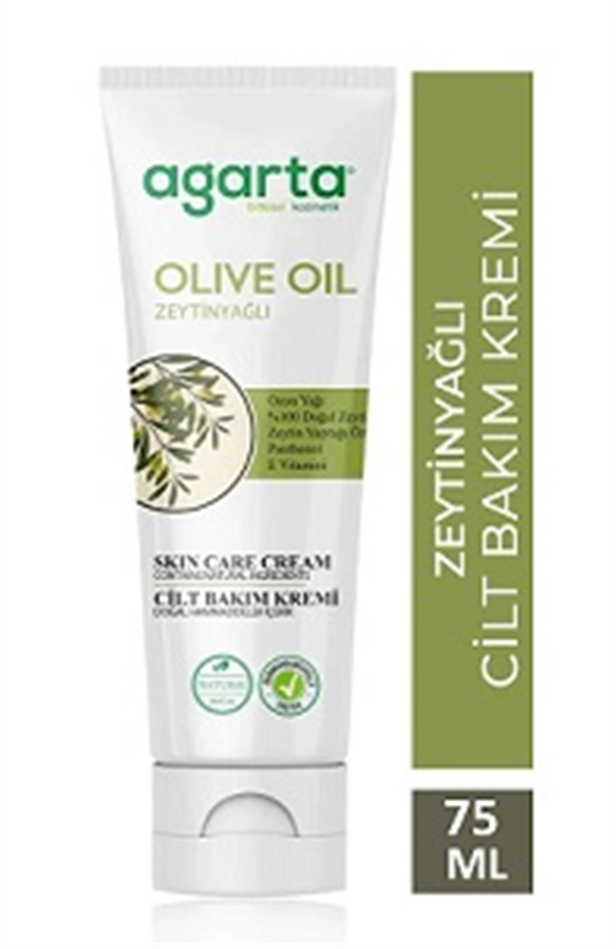 Agarta doğal zeytinyağlı kremi 75ml