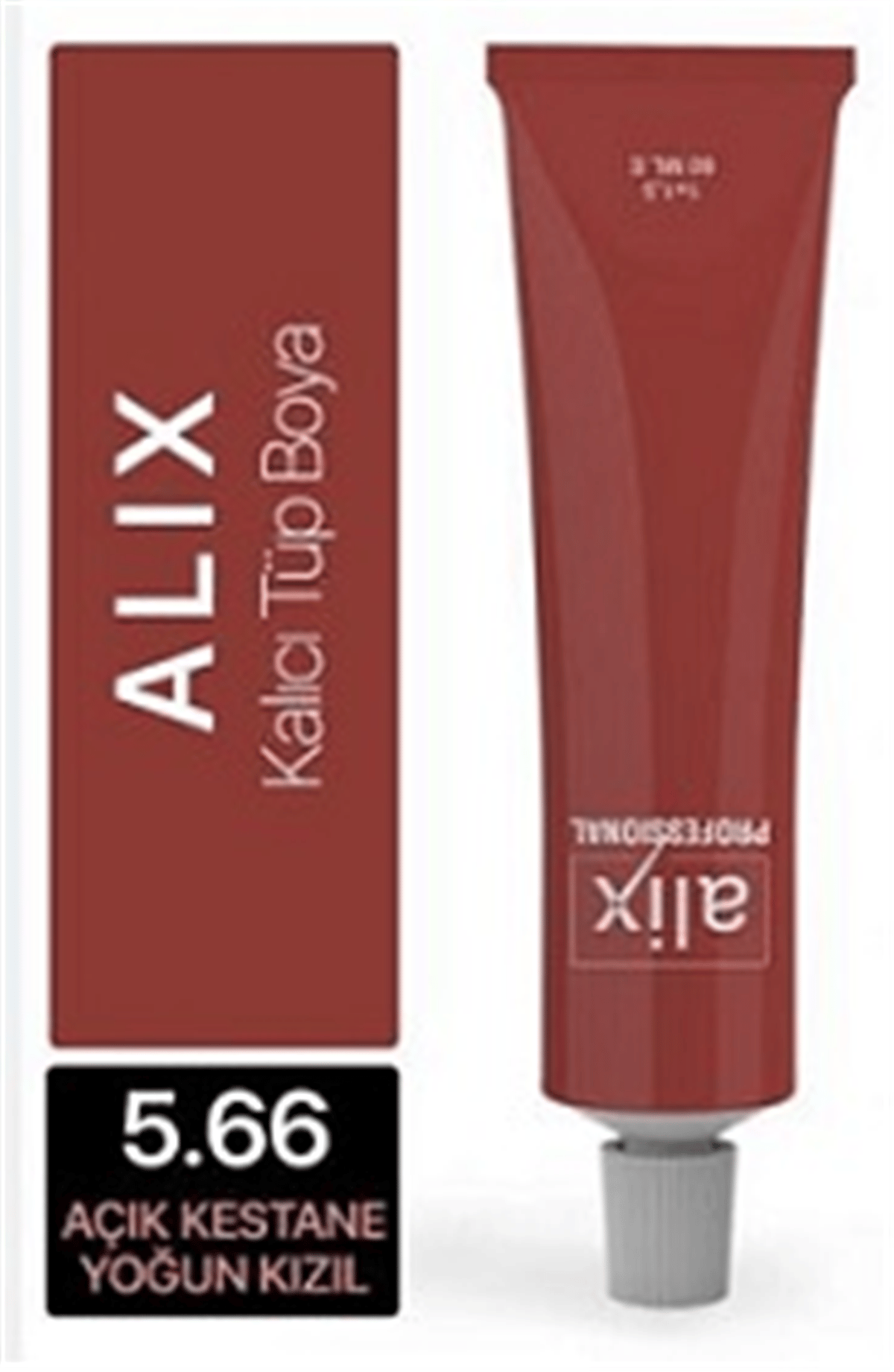 Alix Tüp Boya 5.66 Açık Kestane Koyu Kızıl