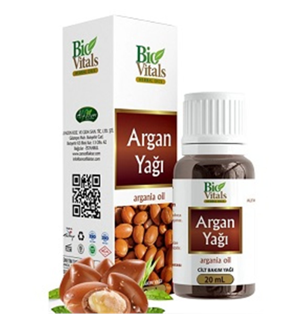 Bio Vitals Yağ 20ml Argan