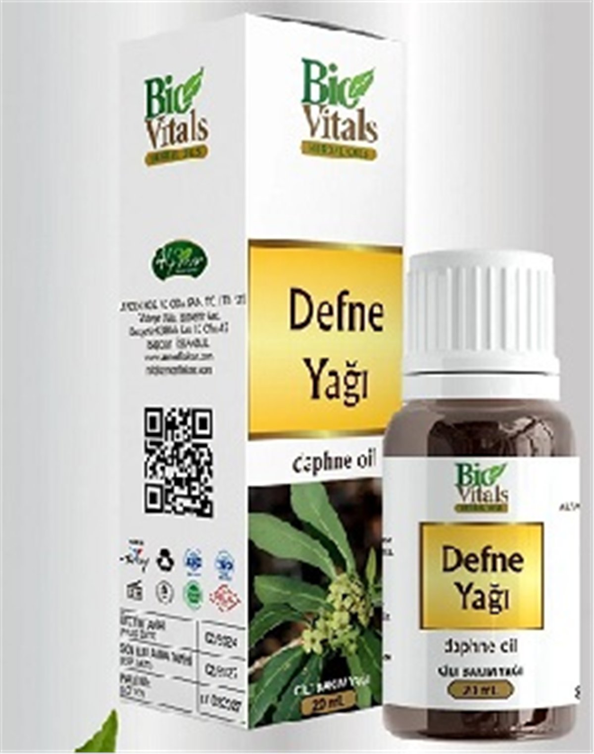 Bio Vitals Yağ 20ml Defne