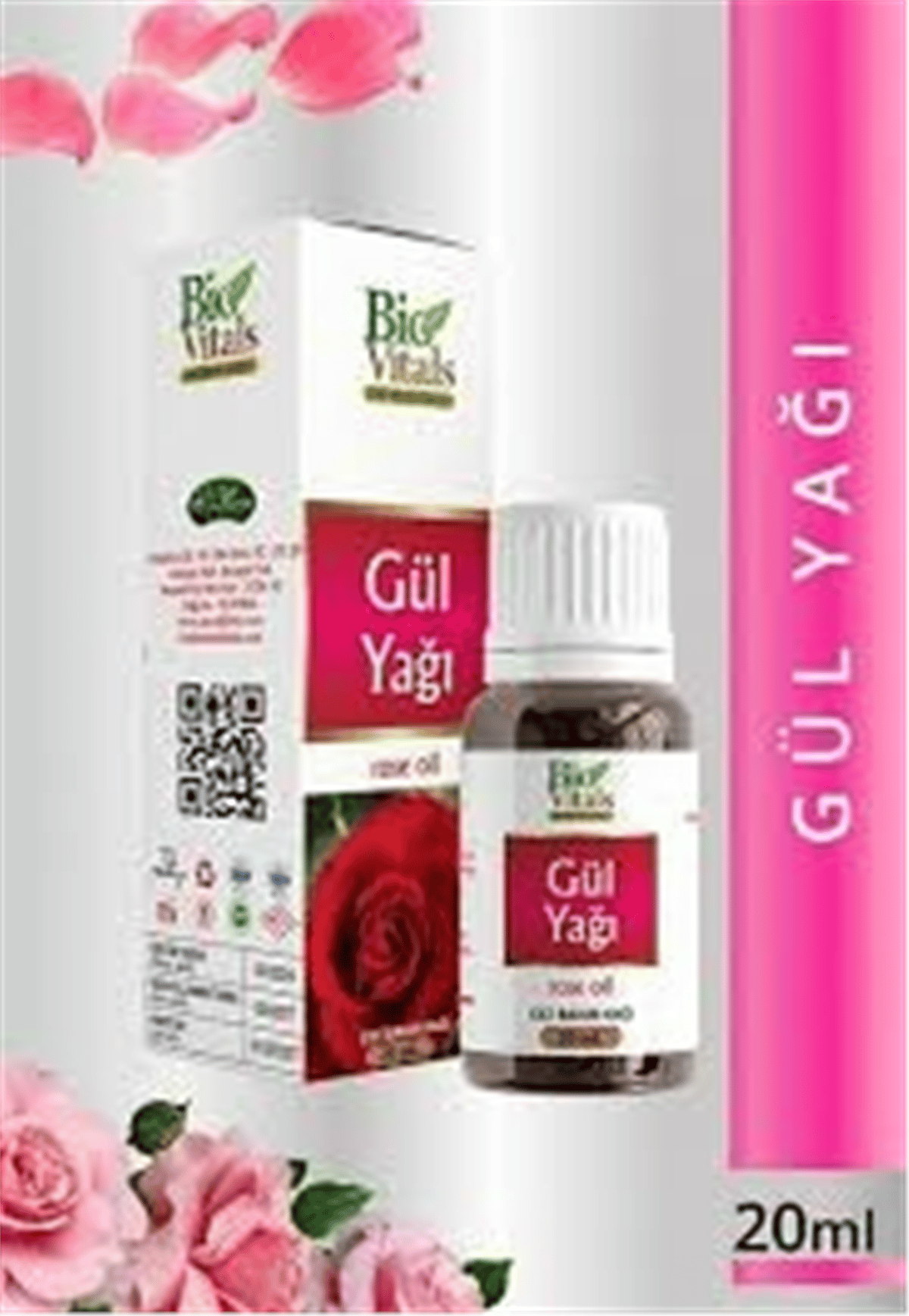 Bio Vitals Yağ 20ml Gül