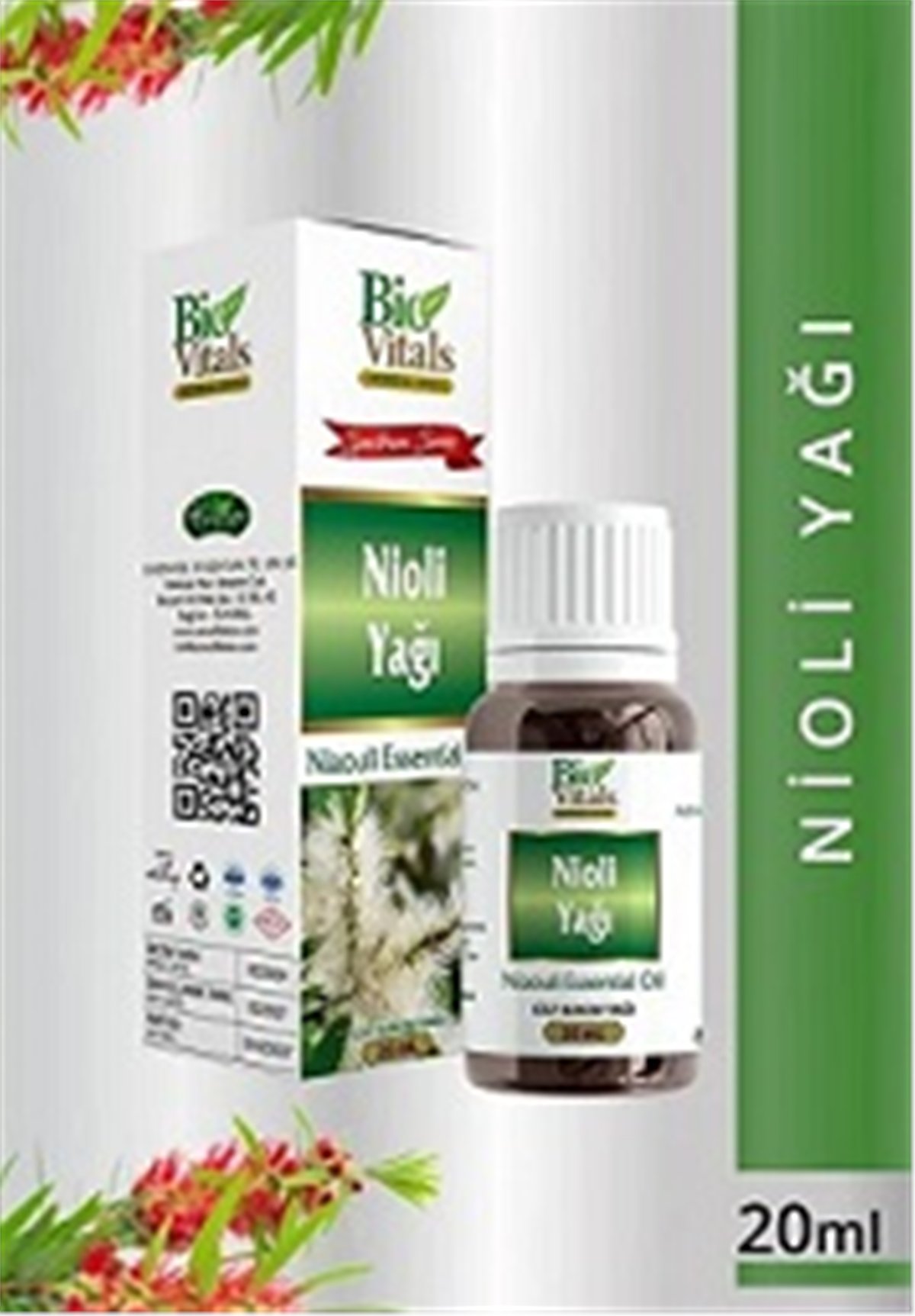 Bio Vitals Yağ 20ml Niaoli