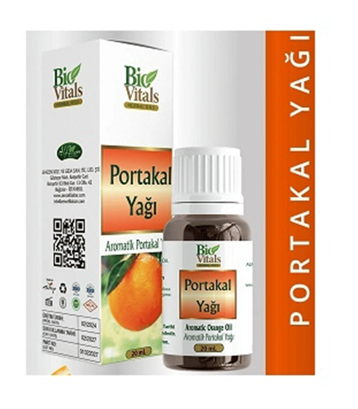 Bio Vitals Yağ 20ml Portakal