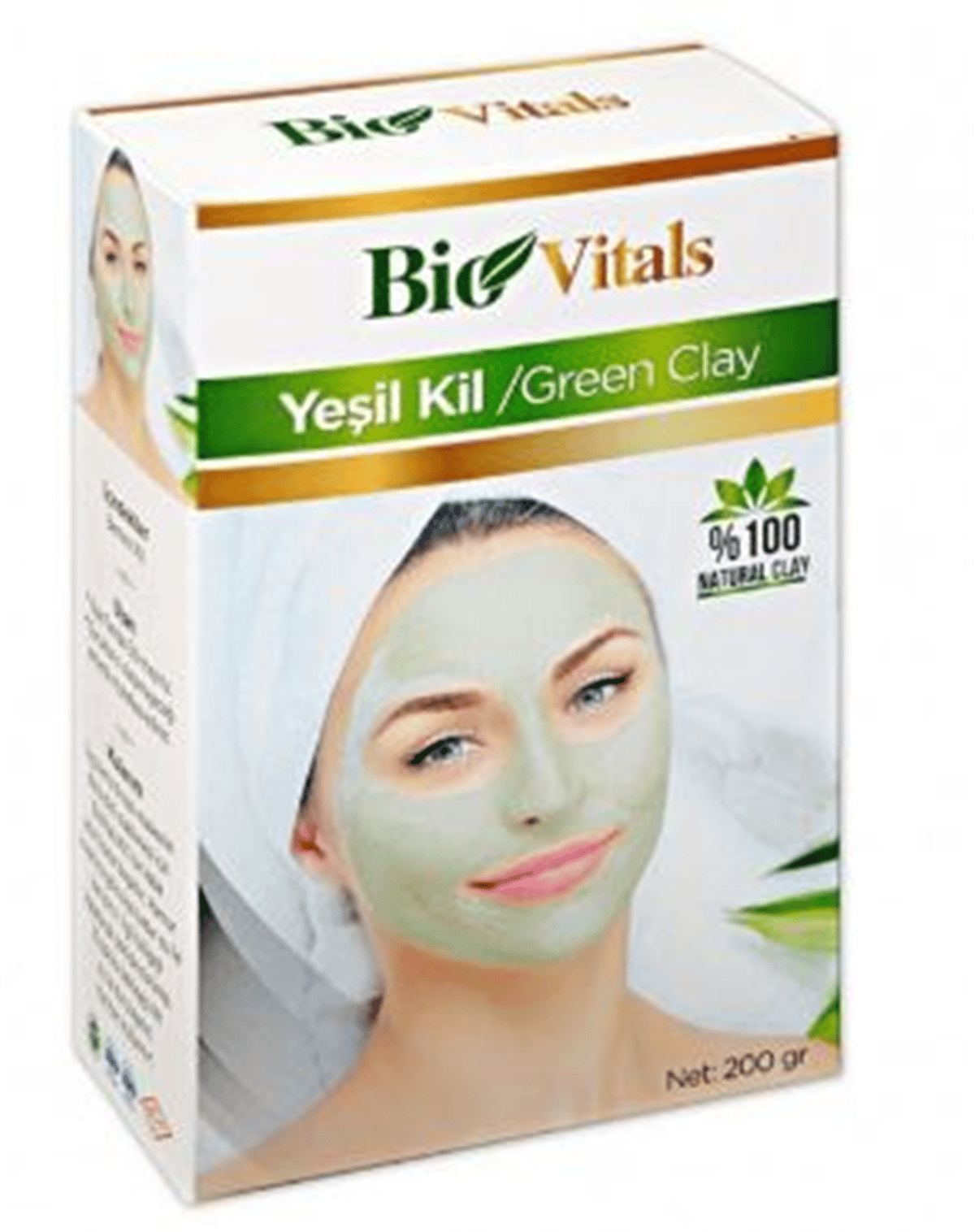 Bio Vitals Yeşil Kil 200gr