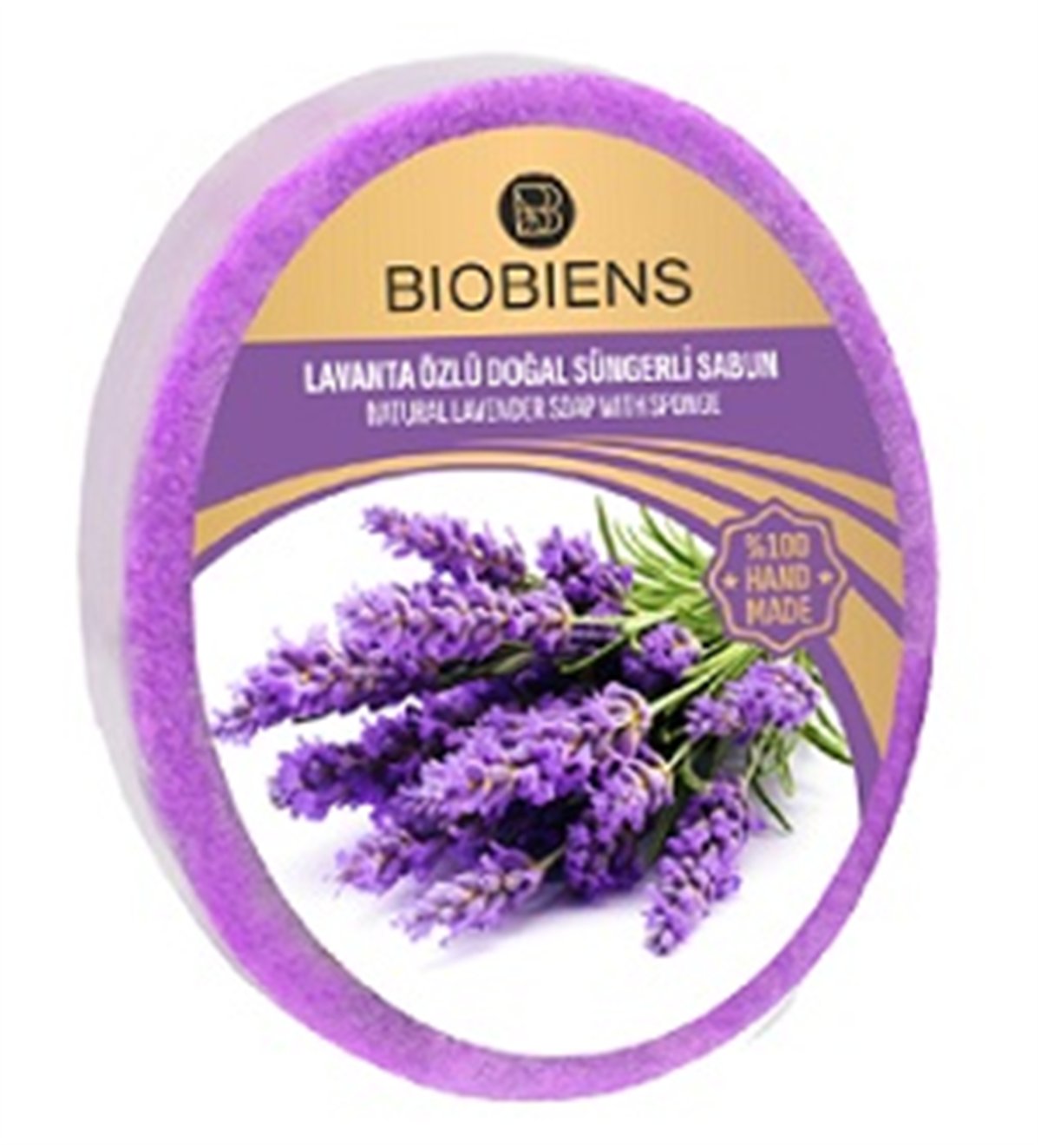 Biobiens 130gr Süngerli Sabun Lavanta