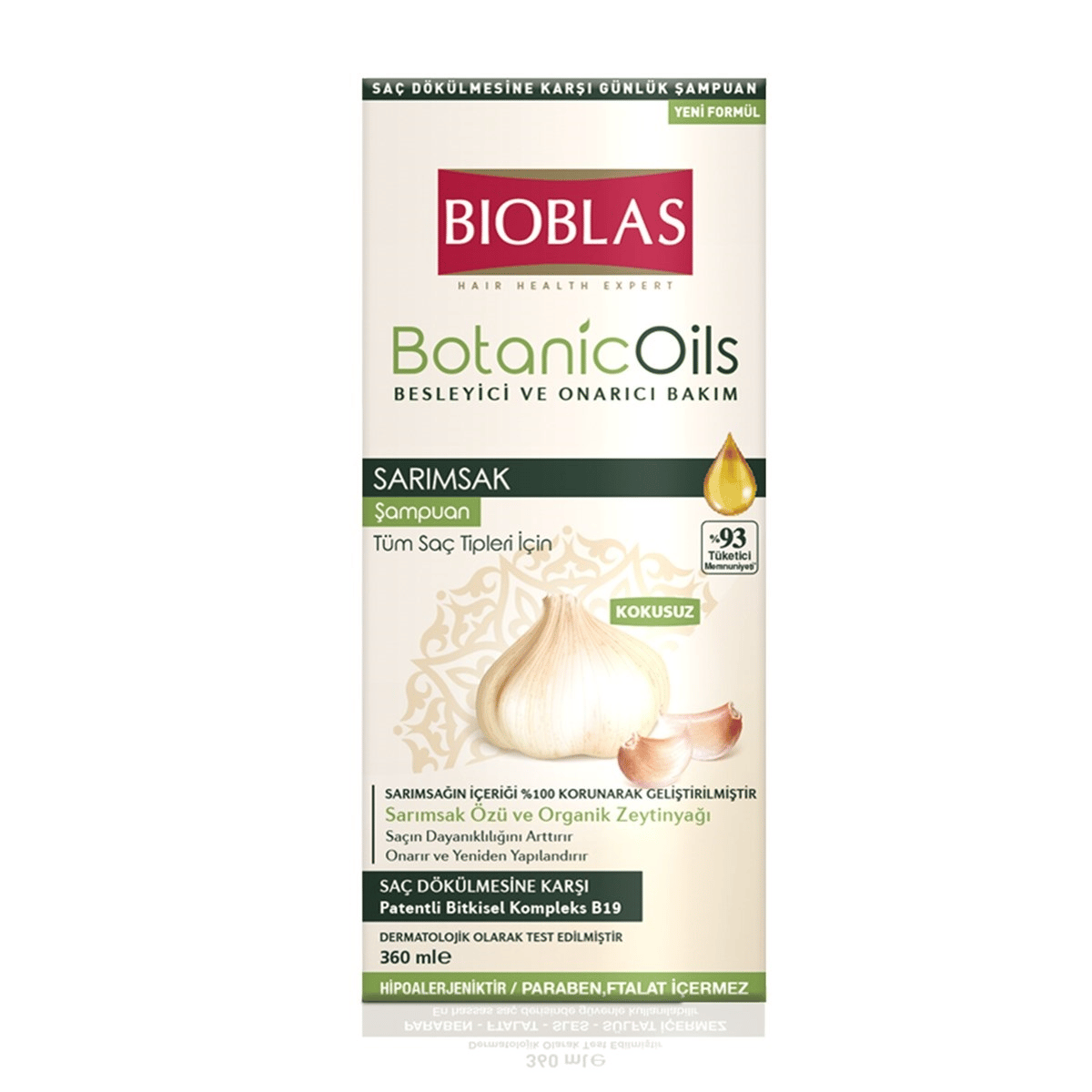 Bioblas Şampuan Botanic Sarımsak 360ml