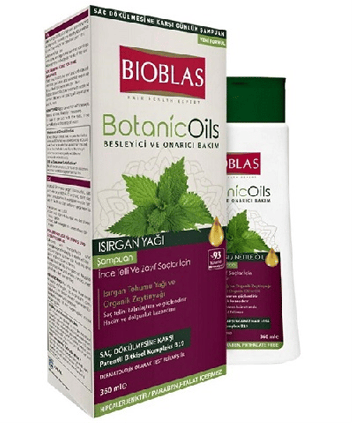 Bioblas Şampuan Isırgan Yağı 360ml