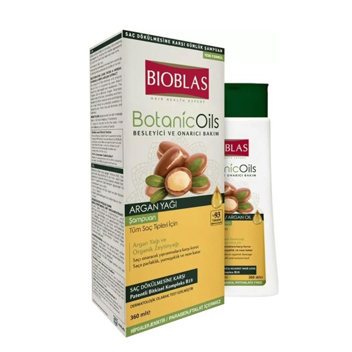 Bioblas Şampuan Organic Argan 360ml