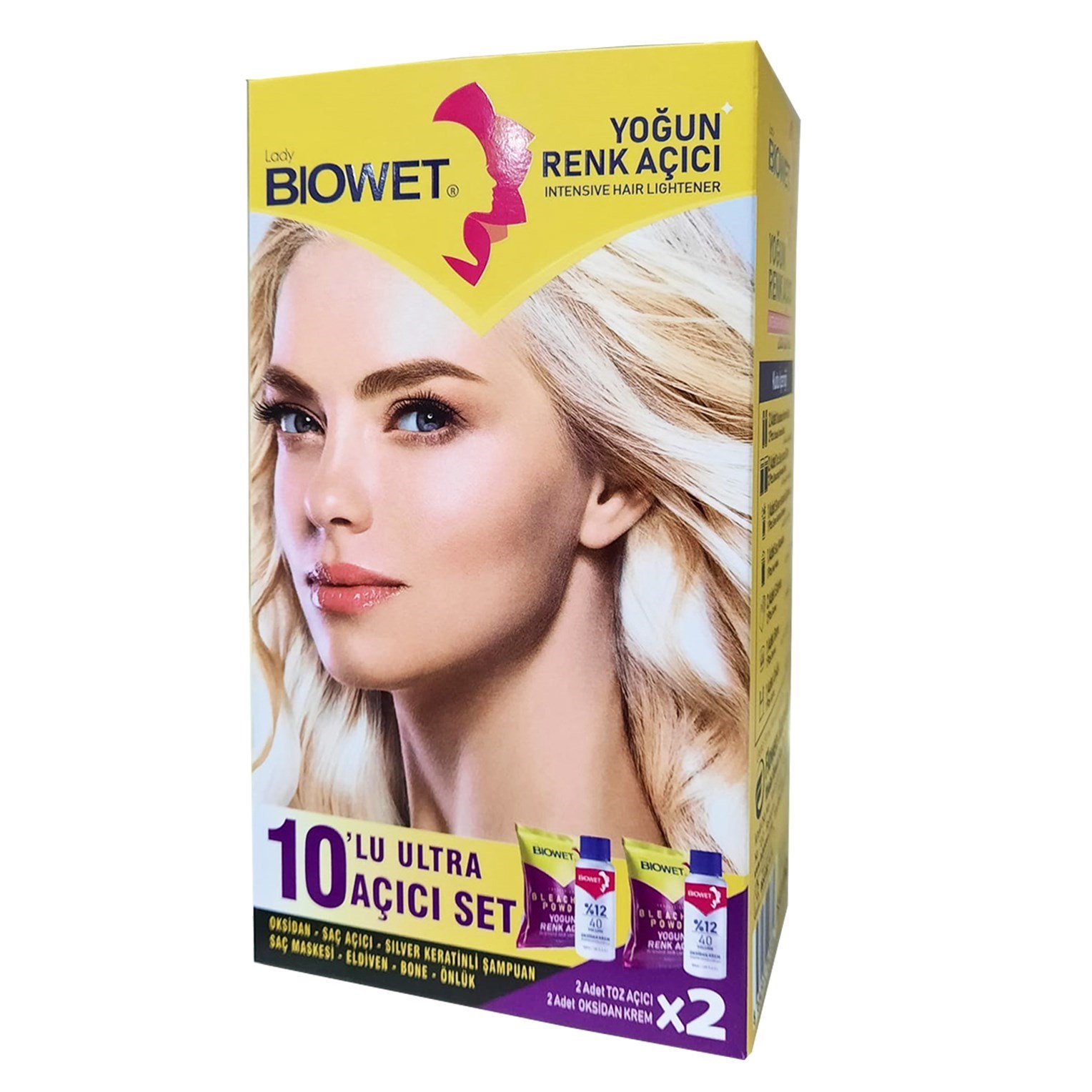 	Biowet Yoğun Saç Açıcı 10 Lu