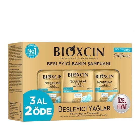 Bioxcin Şampuan 3 Al 2 Öde Besleyici Yağlar 300ml