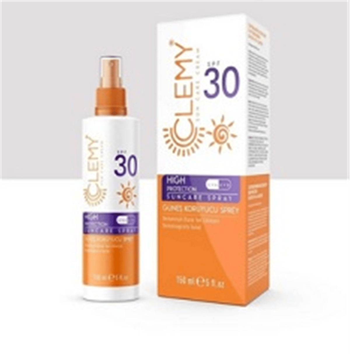 Clemy Güneş Koruyucu Krem 150ML 30 Spf