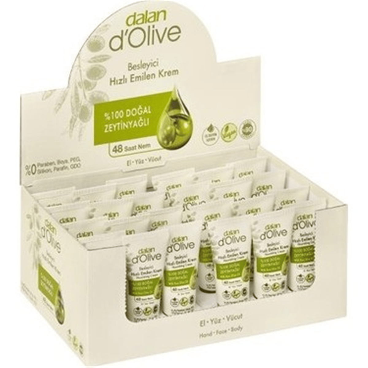 Dalan Dolive Zeytinyağlı El ve Vücut Kremi 20ml