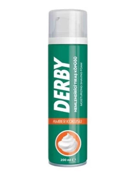 Derby Traş Köpüğü Amber 200ml