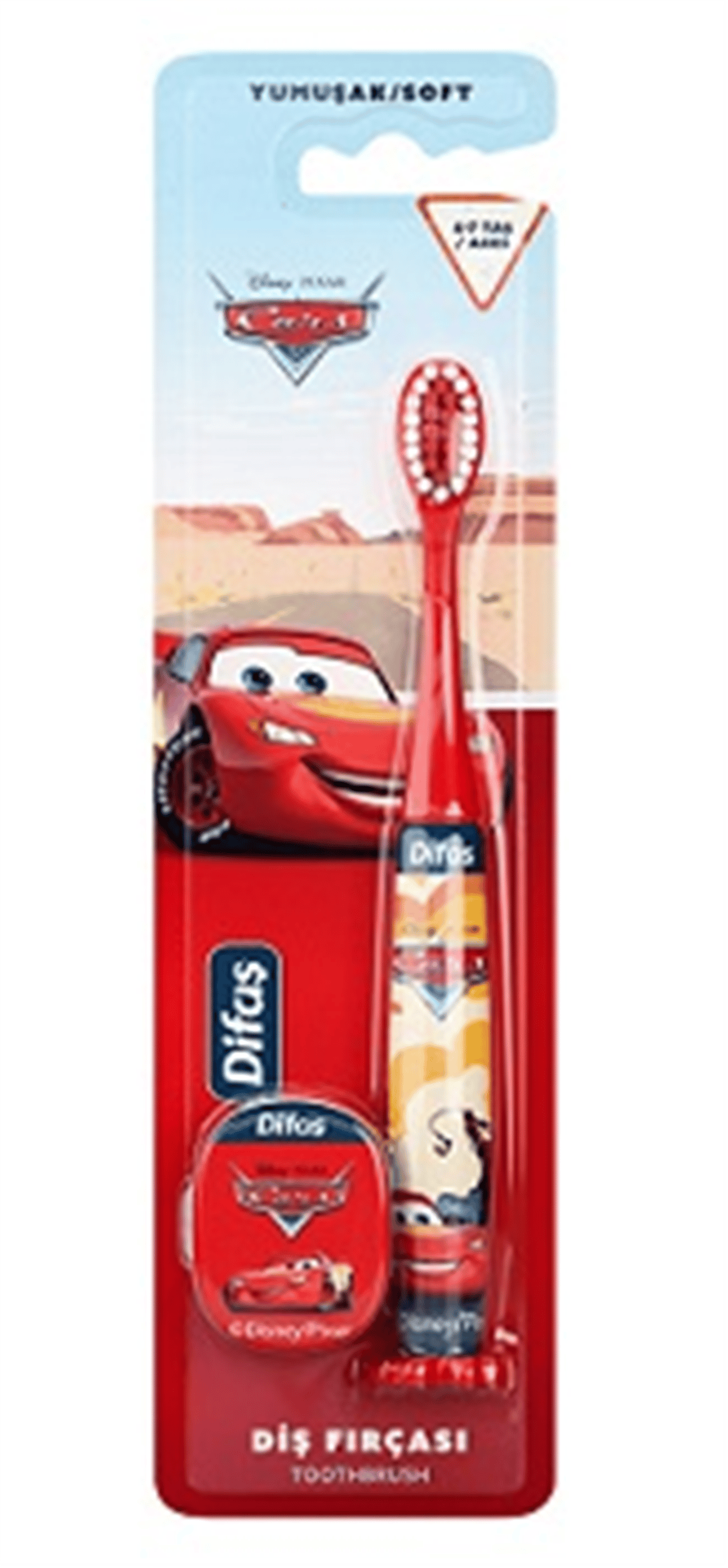 Difas Diş Fırçası Cars 4-7 Yaş