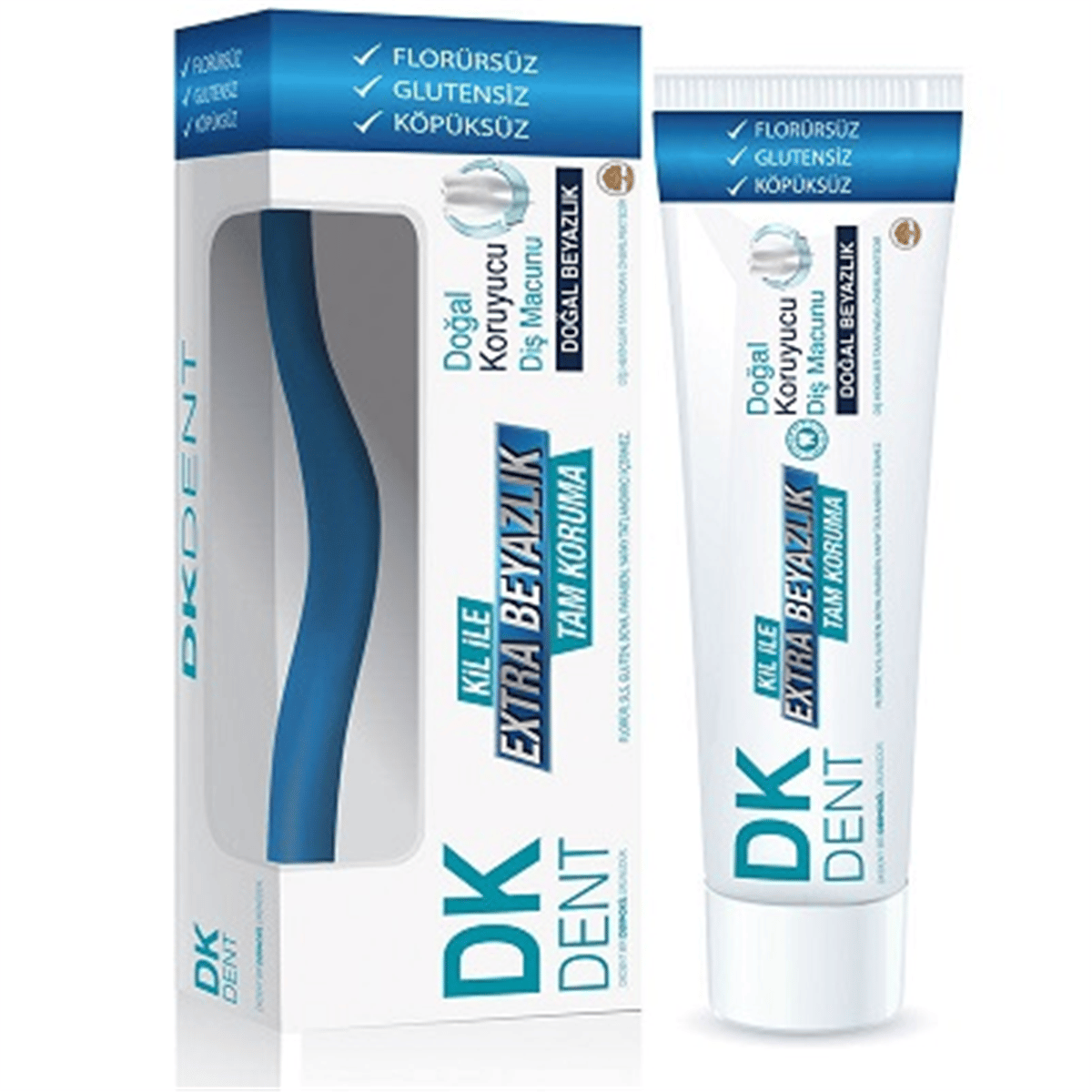 Dk Dent Diş Macunu 75ml+Fırça Doğal Beyazlık