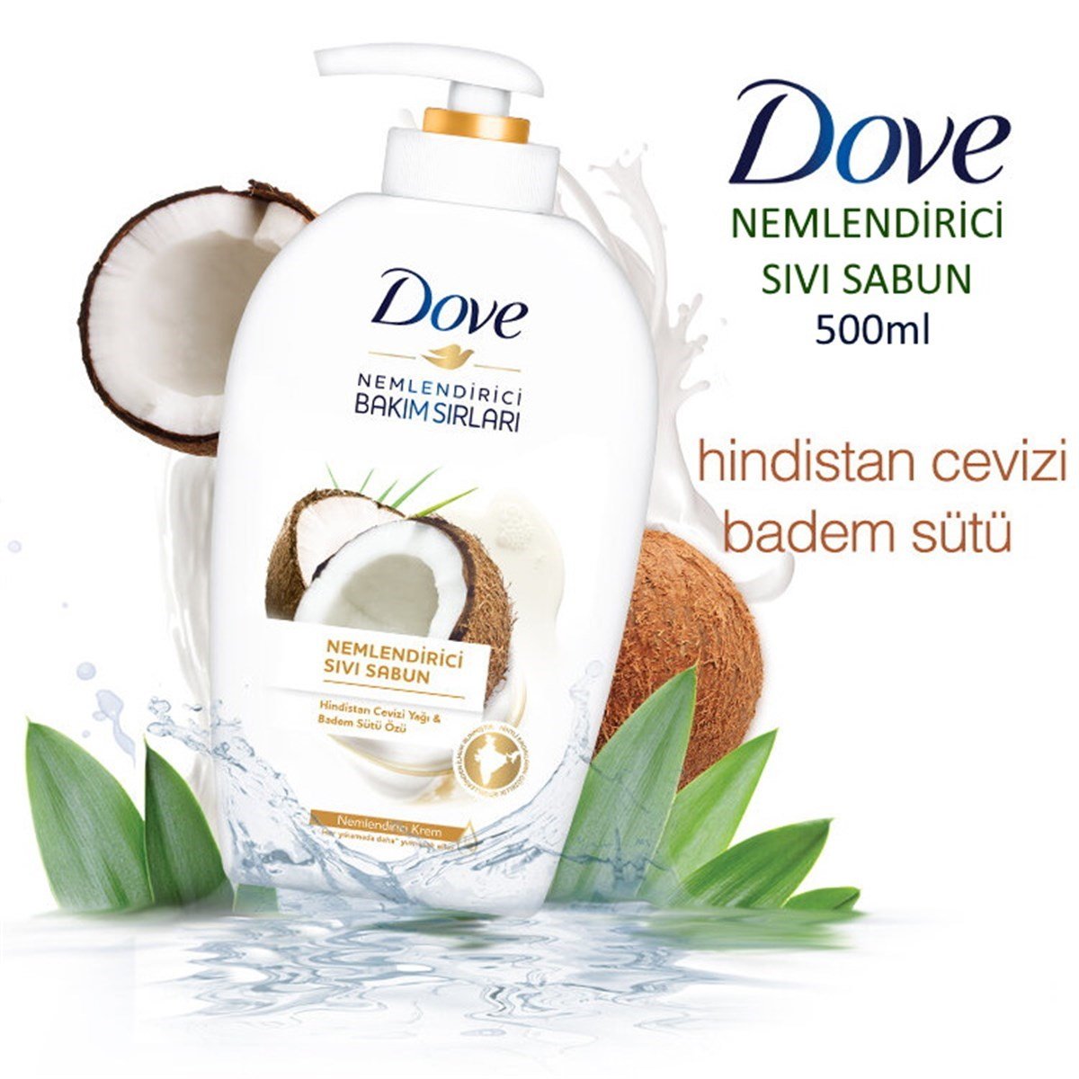 Dove Sıvı Sabun Hindistan-Badem 450ml