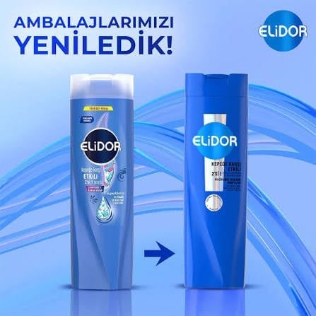 Elidor Şampuan Kepeğe Karşı Etkili 2in1 400ml