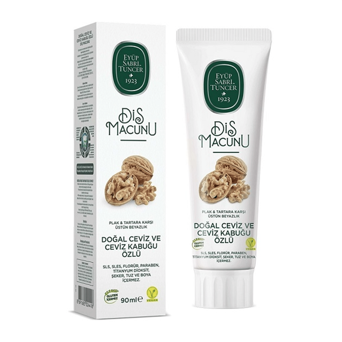 Eyüp Sabri Diş Macunu Ceviz kabuğu Özlü  90ml