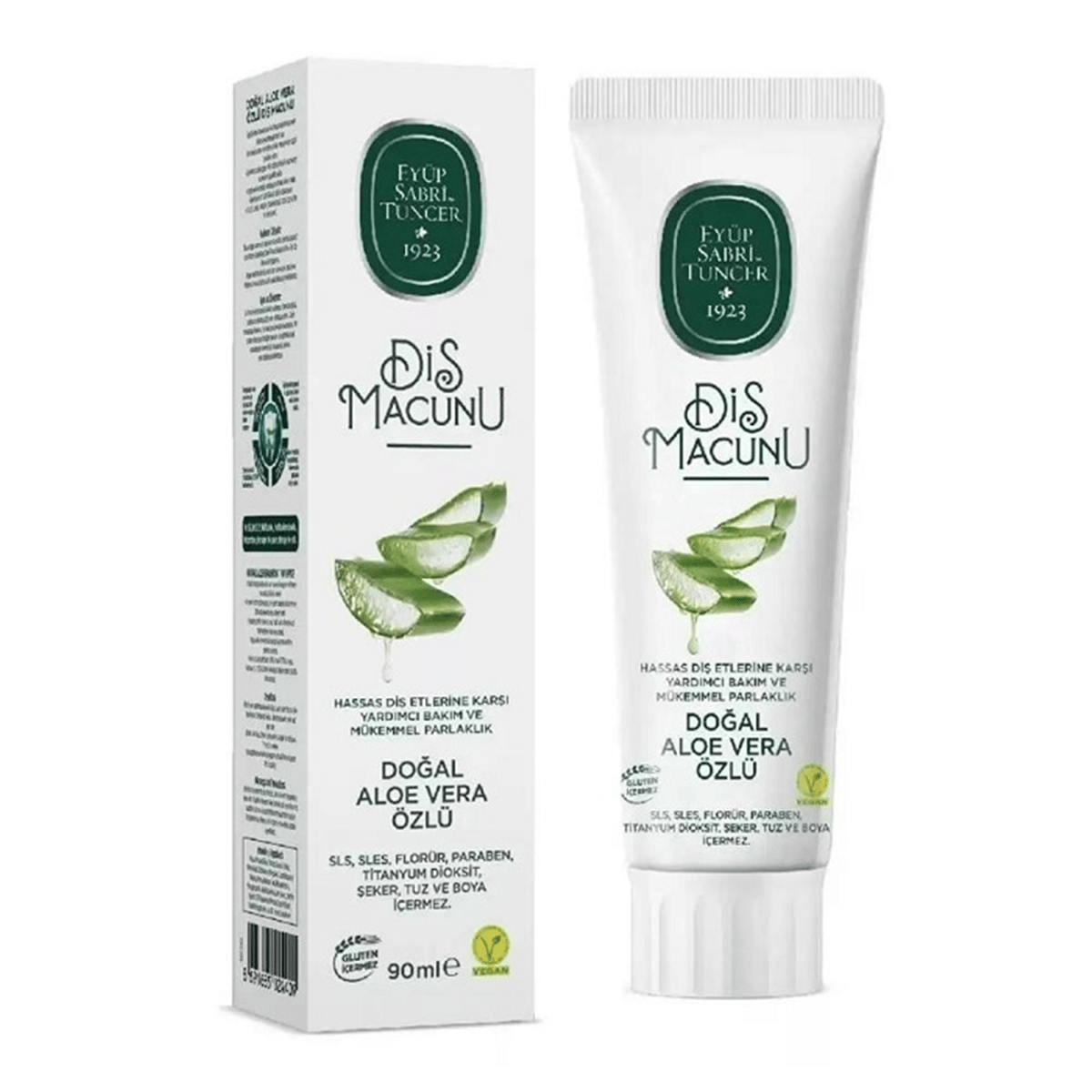 Eyüp Sabri Diş Macunu Doğal Aloe Vera 90ml
