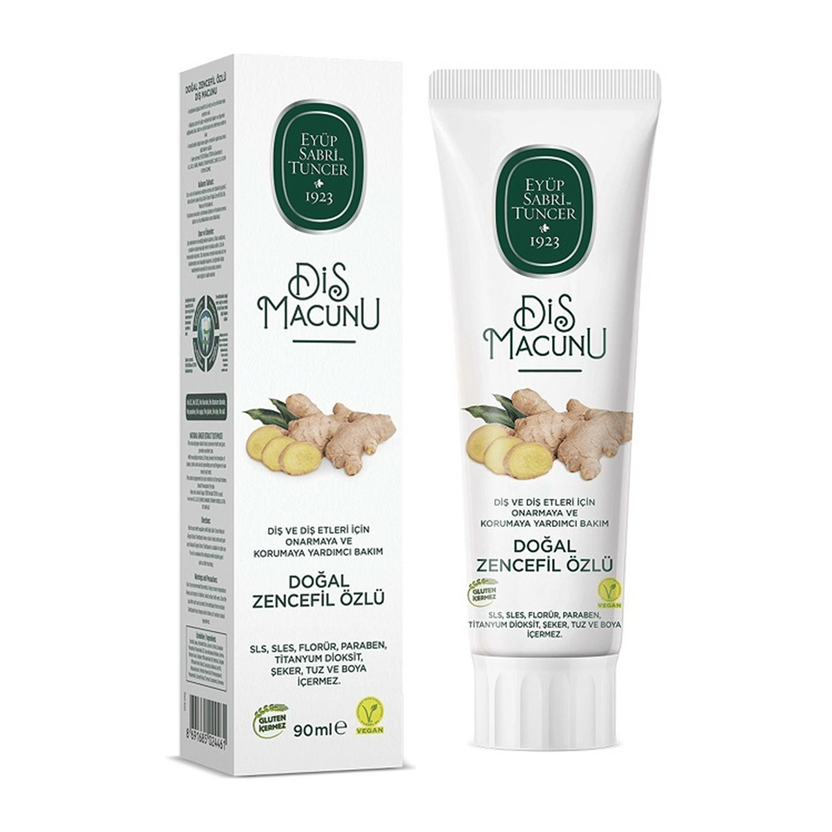Eyüp Sabri Diş Macunu Zencefil Özlü 90ml