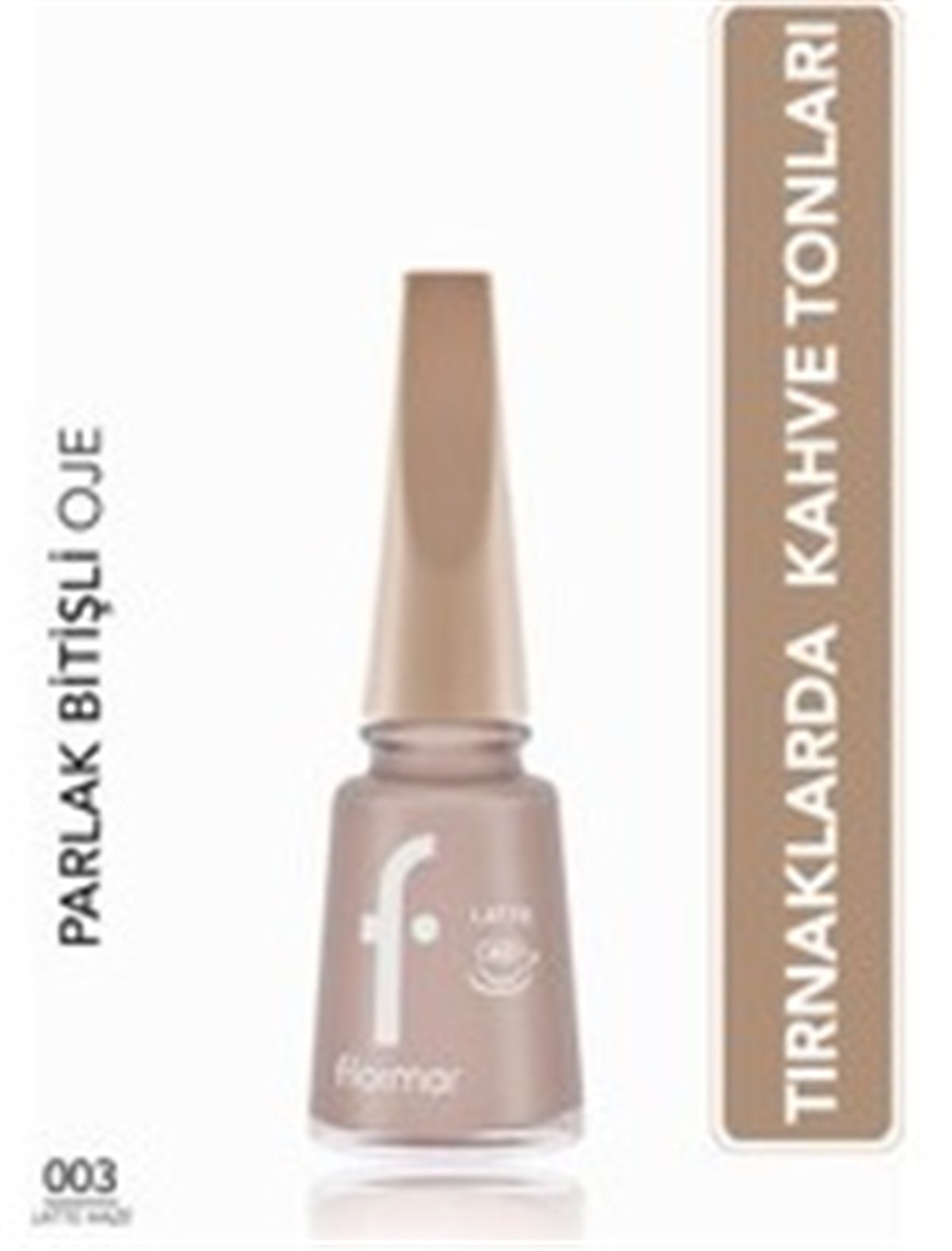 Flormar Latte Oje 002 Bare Macchiato