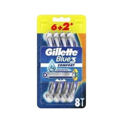 Gillette Blue 3 Comfort 6+2'li