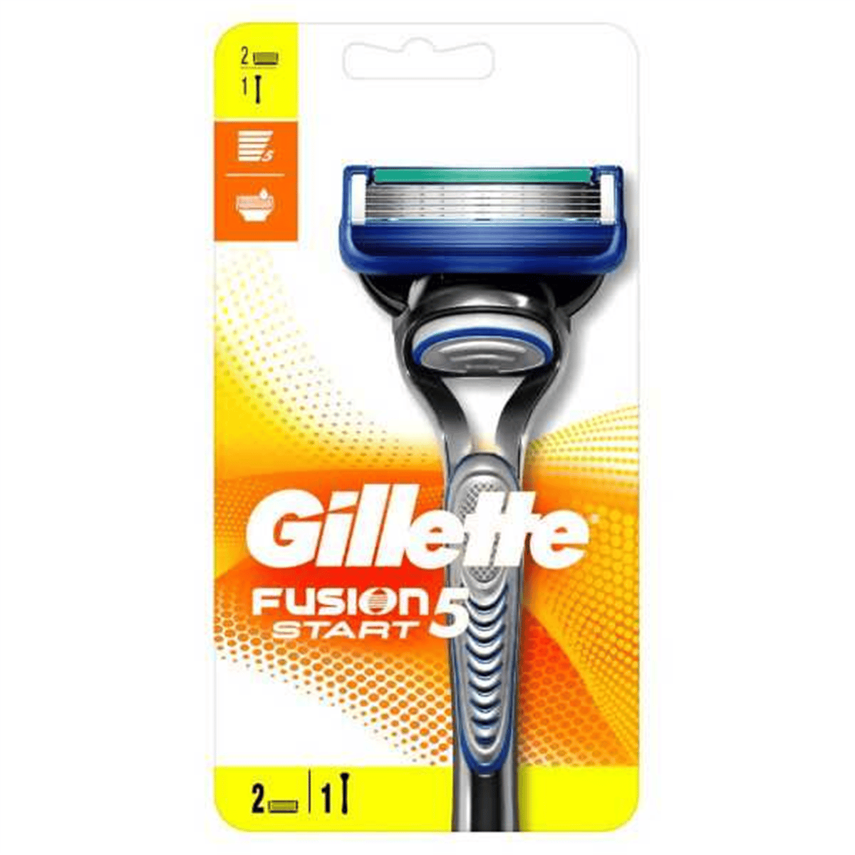 Gillette Fushion Start Razor Makine + 2 Li Yedek