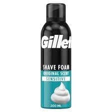 Gillette Traş Köpük Hassas Cilt 200ml