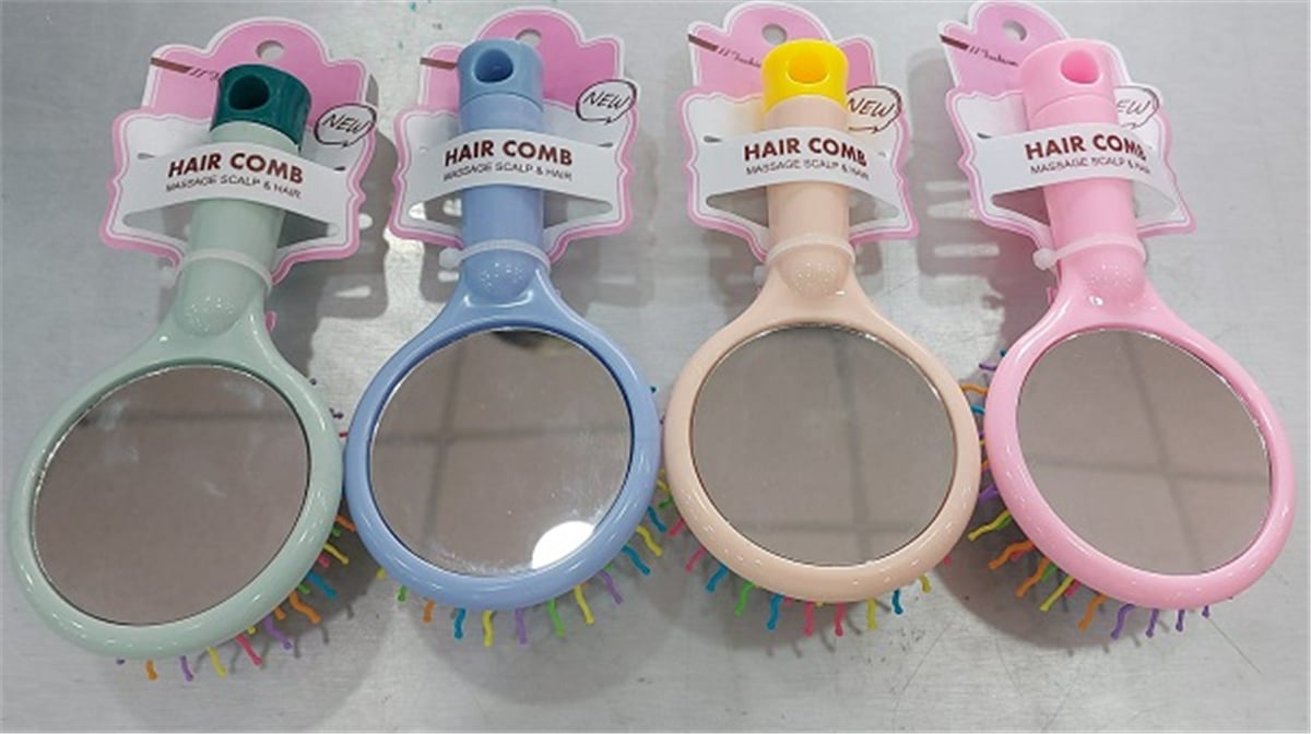 Gold Çocuk Saç Fırçası Aynalı Fashion S-071