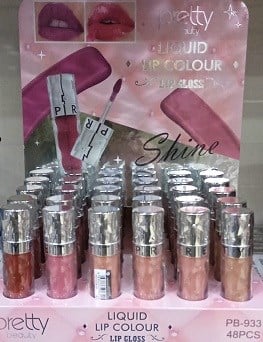 Gold Pretty LipGloss Likit Shine Pb-933