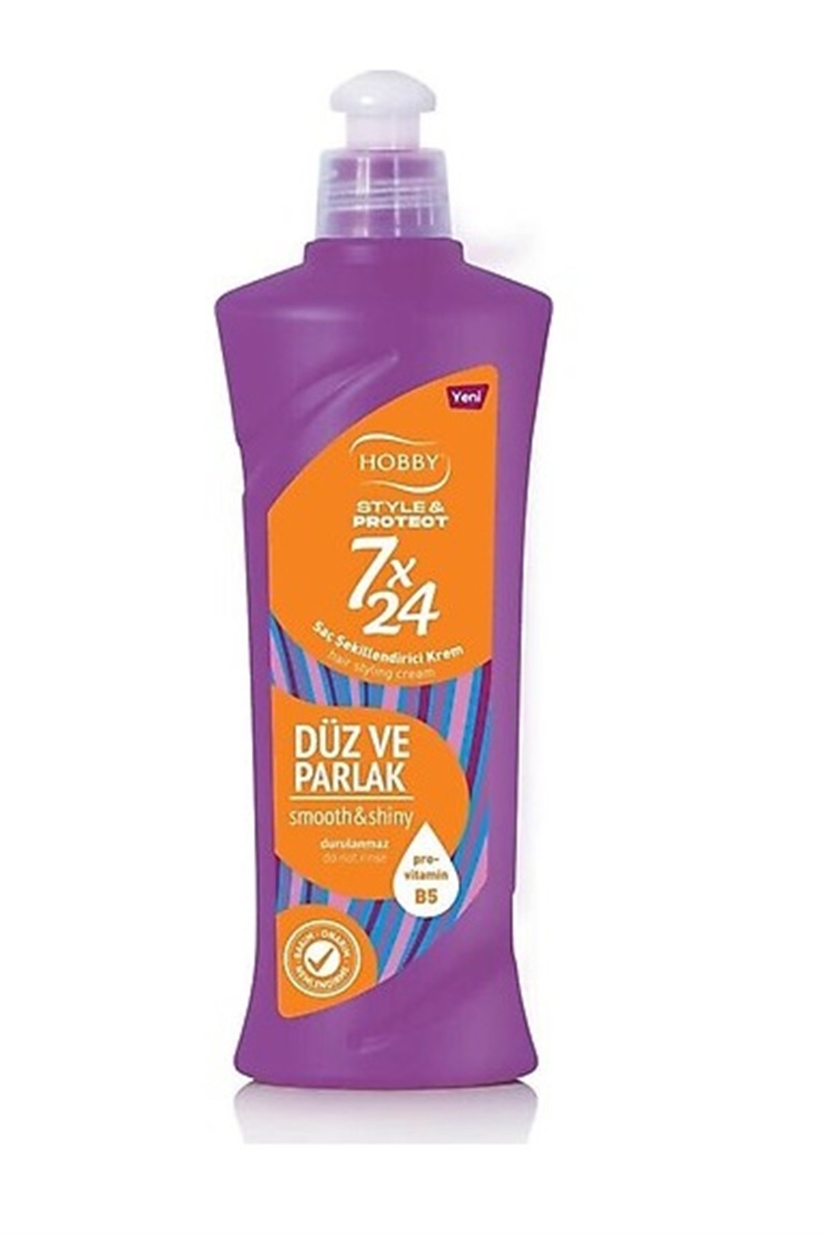 Hobby Saç Kremi 7/24 Düz-Parlak  250ml