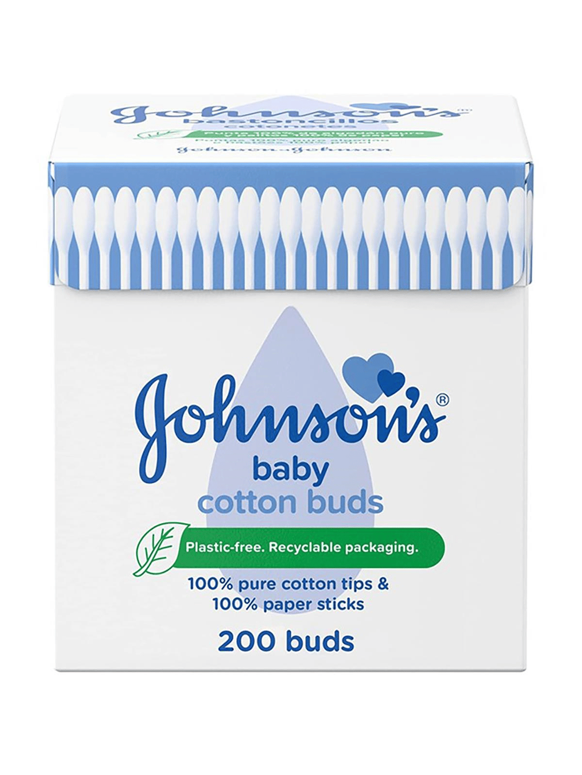 Johnsons Baby Kulak Çubuk 200'lü Kutulu